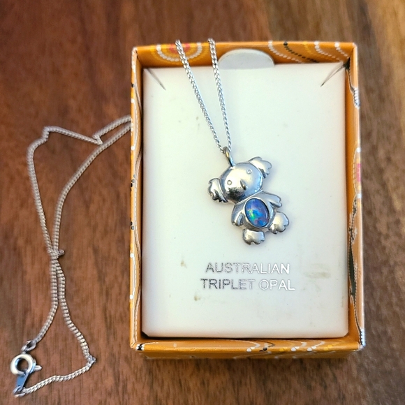 Koala opal necklace - Picture 1 of 1